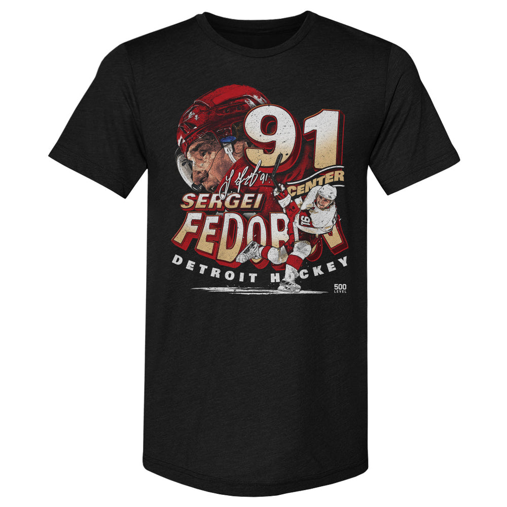 Sergei Fedorov Detroit Player Name WHT (ONLINE ORDER ONLY)