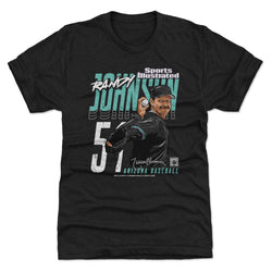 Randy Johnson Sports Illustrated & Arizona Player Name WHT