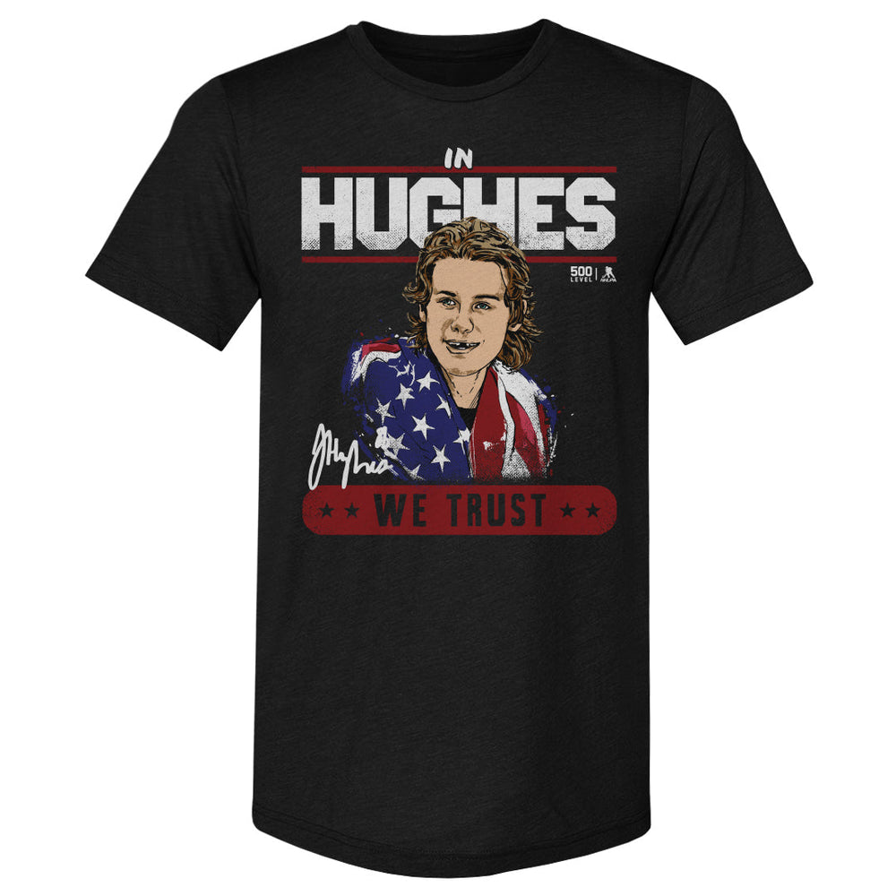 Jack Hughes New Jersey USA Trust WHT (ONLINE ORDER ONLY)