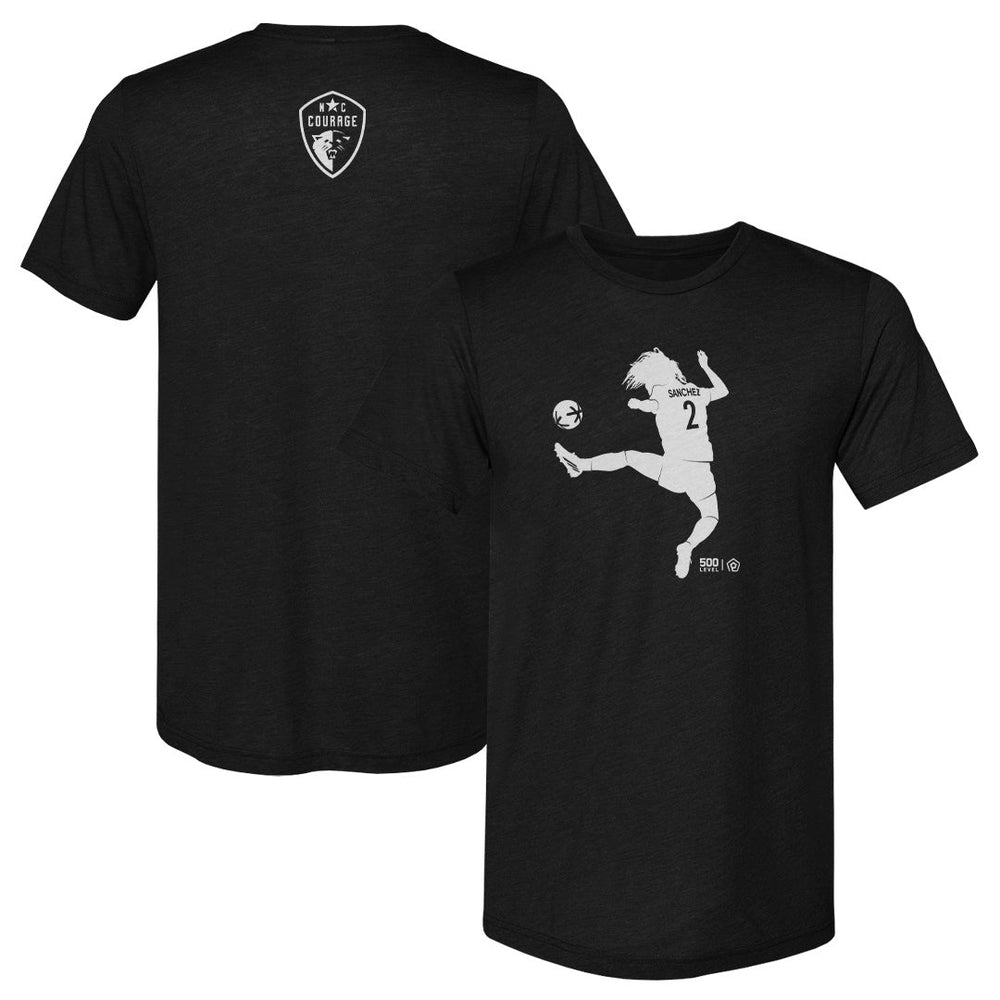 Ashley Sanchez North Carolina Courage Silhouette F&B WHT (ONLINE ORDER ONLY)
