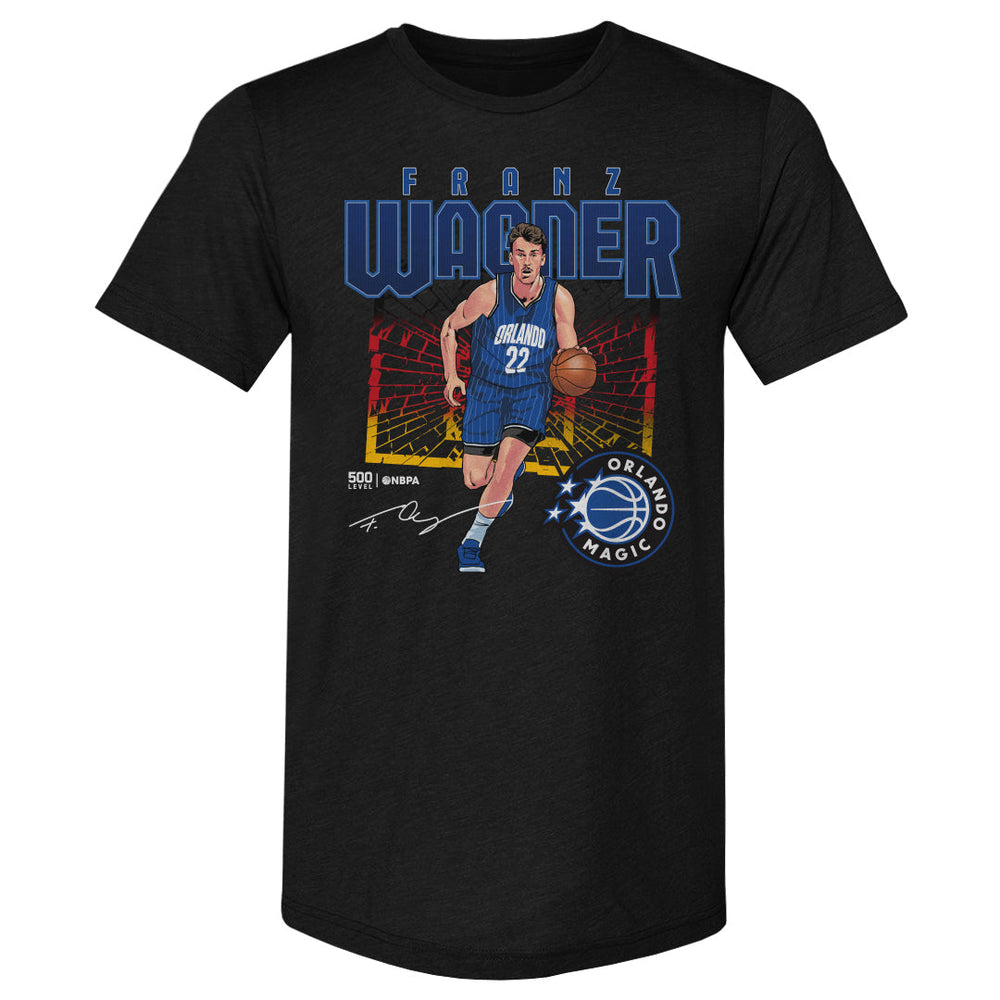 Franz Wagner Orlando Magic Shattered Flag WHT (ONLINE ORDER ONLY)