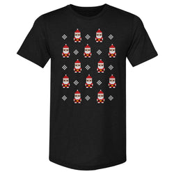 Christmas 8-bit Santas WHT (ONLINE ORDER ONLY)