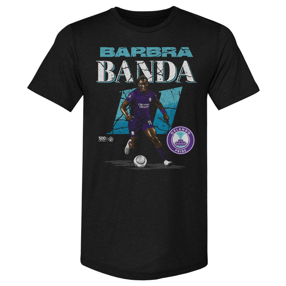 Barbra Banda Orlando Pride Cracked Number WHT (ONLINE ORDER ONLY)