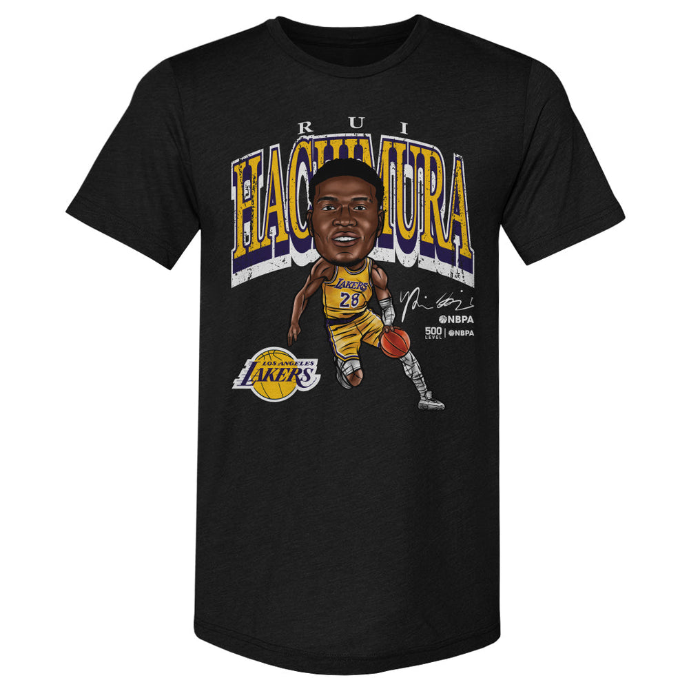 Rui Hachimura Los Angeles Lakers Cartoon WHT (ONLINE ORDER ONLY)