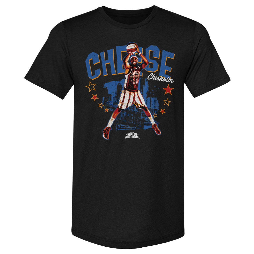 Cheese Chisholm Harlem Globtrotters Nickname WHT (ONLINE ORDER ONLY)