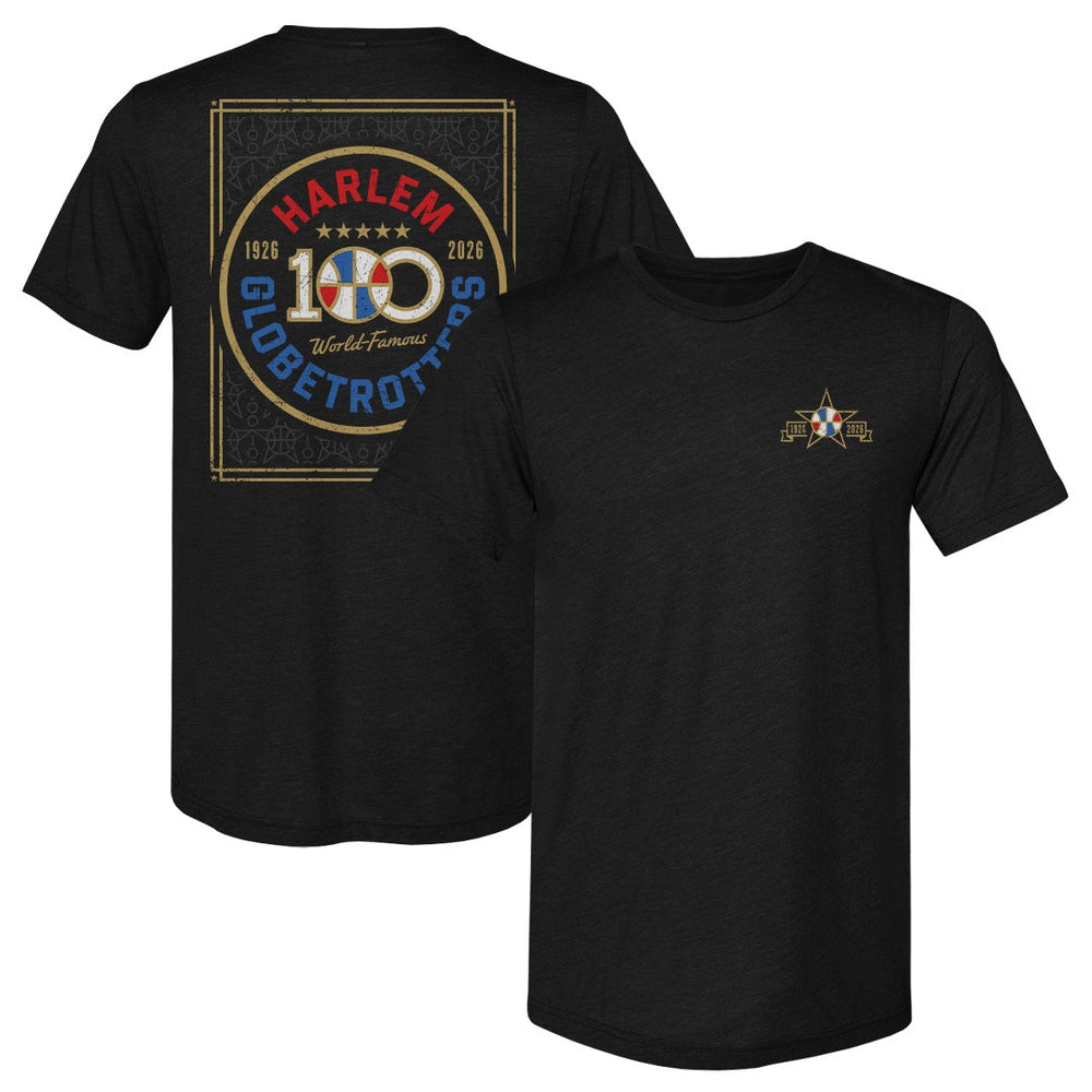 Harlem Globetrotters 100 Years F&B WHT (ONLINE ORDER ONLY)