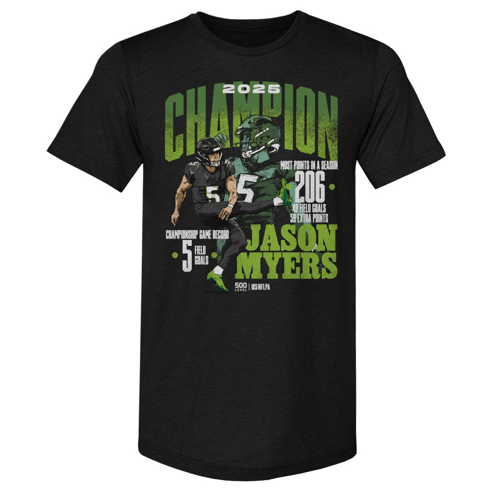 Jason Myers Seattle 2025 Champion WHT (ONLINE ORDER ONLY)