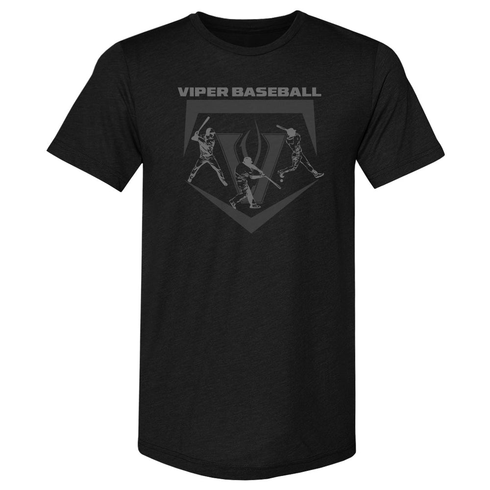 Vandegrift Crown Trio Baseball Triangle Silhouette WHT (ONLINE ORDER ONLY)