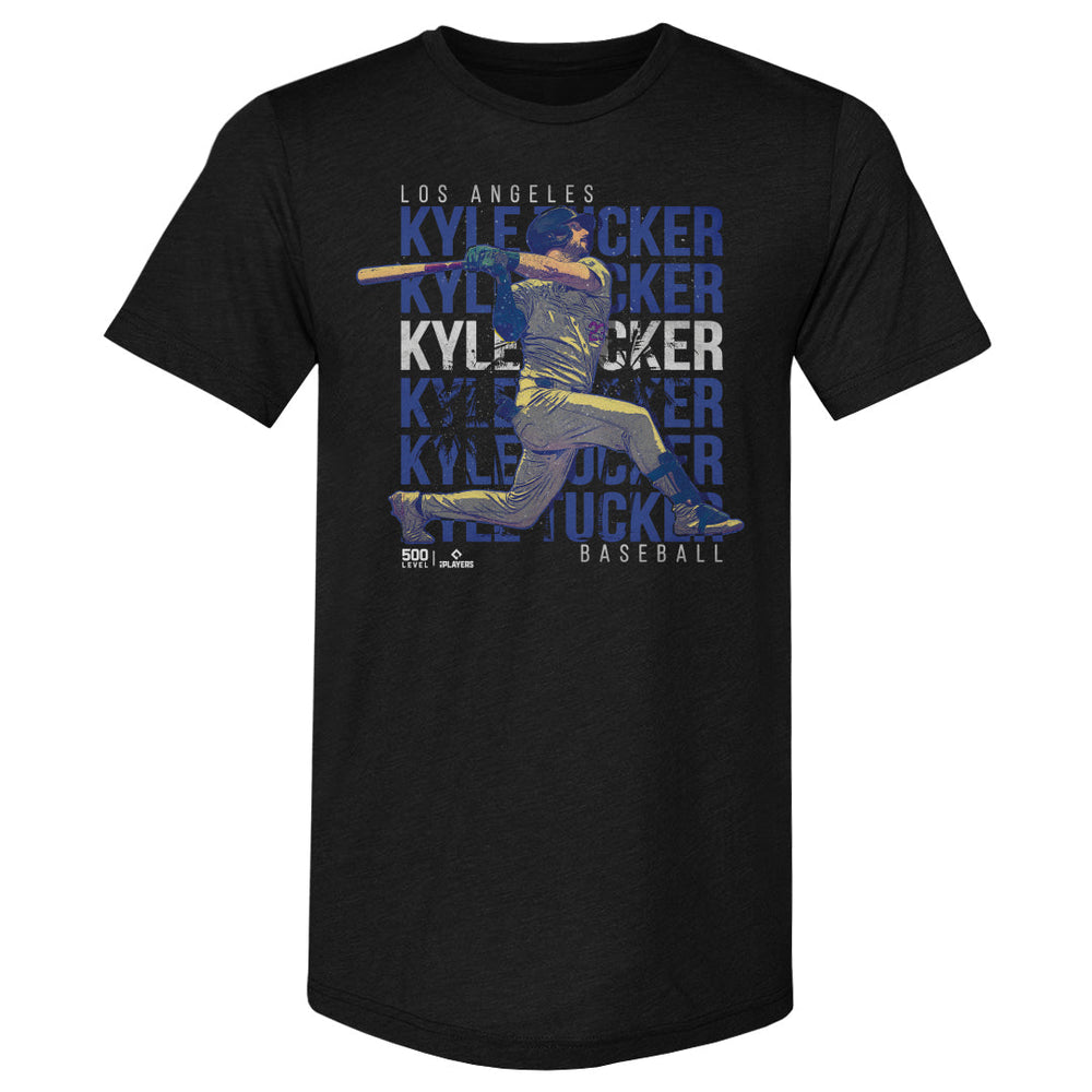 Kyle Tucker Los Angeles D Name Repeat WHT (ONLINE ORDER ONLY)
