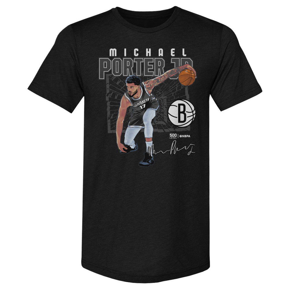 Michael Porter Jr. Brooklyn Nets Shattered WHT (ONLINE ORDER ONLY)