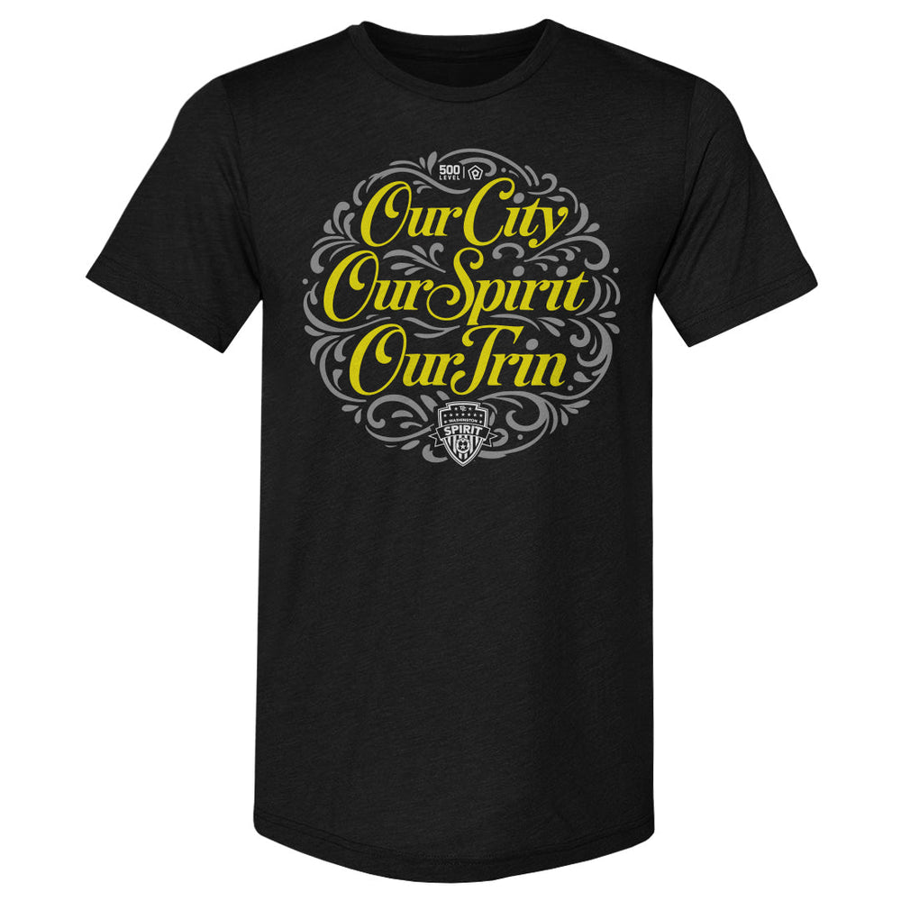 Trinity Rodman Washington Spirit Our City Script WHT (ONLINE ORDER ONLY)
