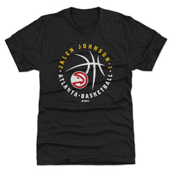 Jalen Johnson Atlanta Hawks Player Ball WHT (ONLINE ORDER ONLY)