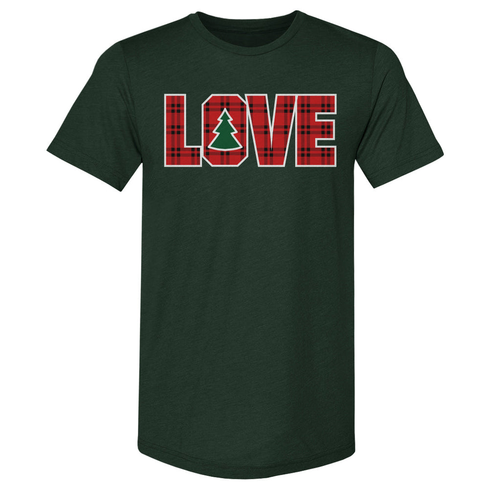 Christmas LOVE Christmas Plaid WHT (ONLINE ORDER ONLY)