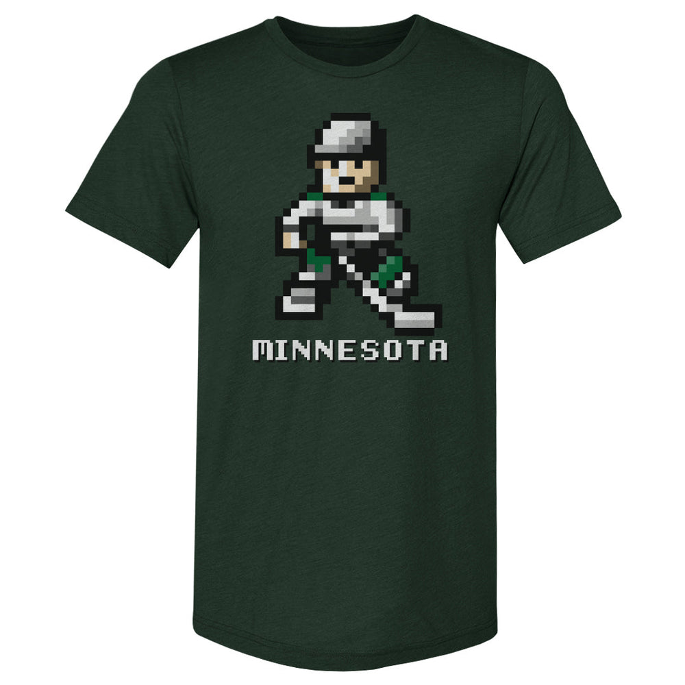 Minnesota Hockey 8-bit WHT (ONLINE ORDER ONLY)