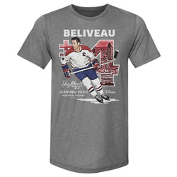 Jean Beliveau Montreal Throwback WHT (ONLINE ORDER ONLY)