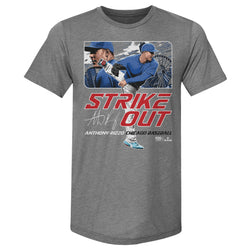 Anthony Rizzo Chicago C Strikeout WHT (ONLINE ORDER ONLY)