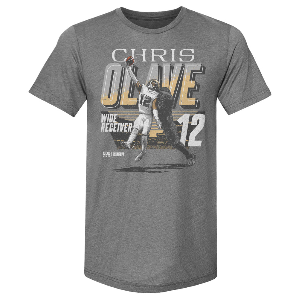 Chris Olave New Orleans One-Handed Catch WHT (ONLINE ORDER ONLY)