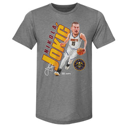 Nikola Jokic Denver Nuggets Caricature WHT (ONLINE ORDER ONLY)