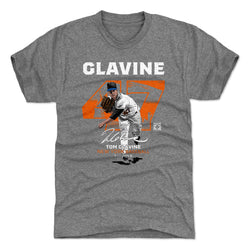 Tom Glavine Throwback Number WHT (ONLINE ORDER ONLY)