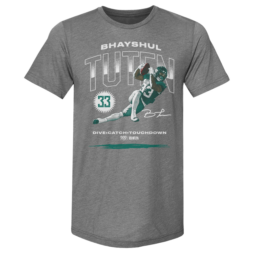 Bhayshul Tuten Jacksonville Dive Catch Touchdown WHT (ONLINE ORDER ONLY)