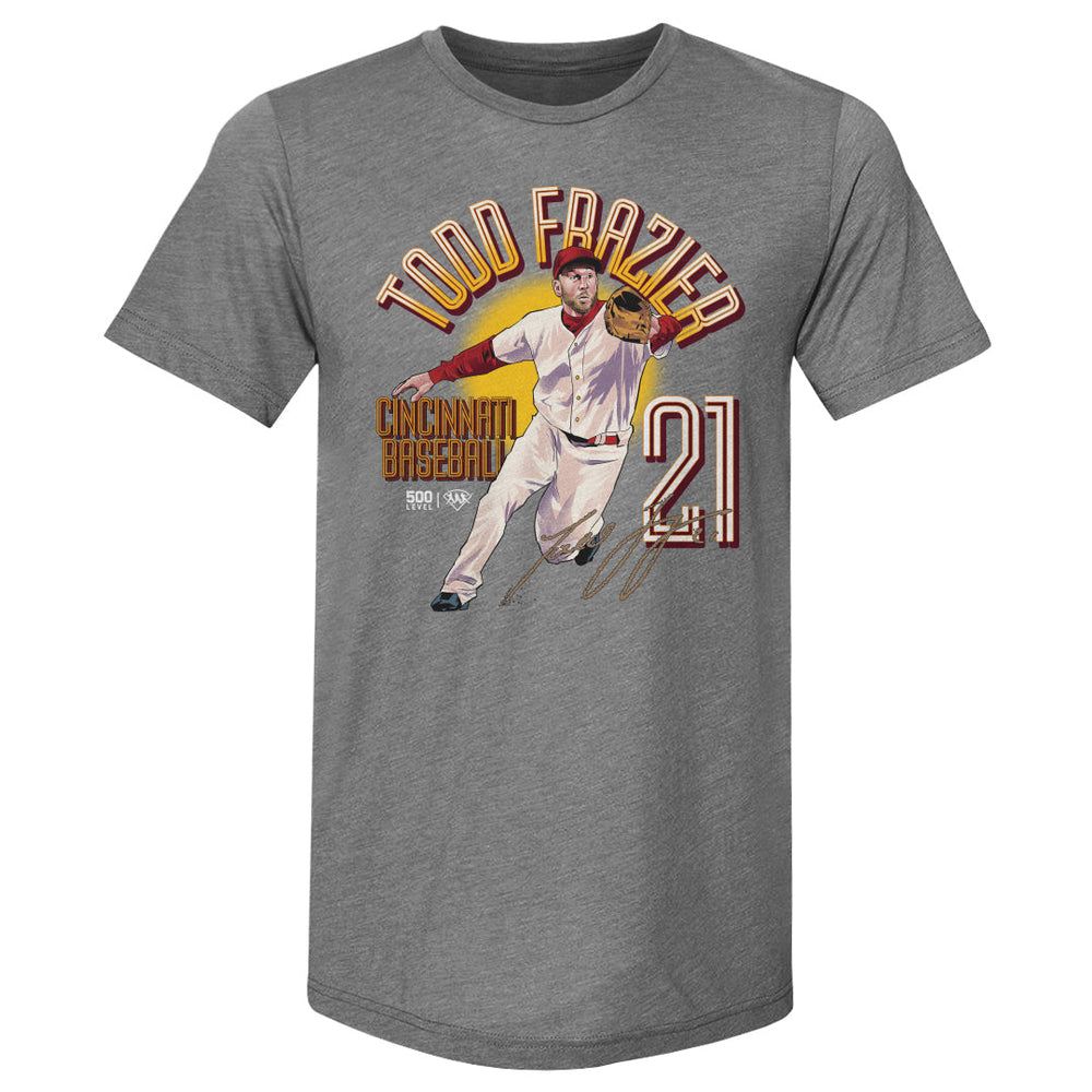 Todd Frazier Cincinnati Name Arc WHT (ONLINE ORDER ONLY)