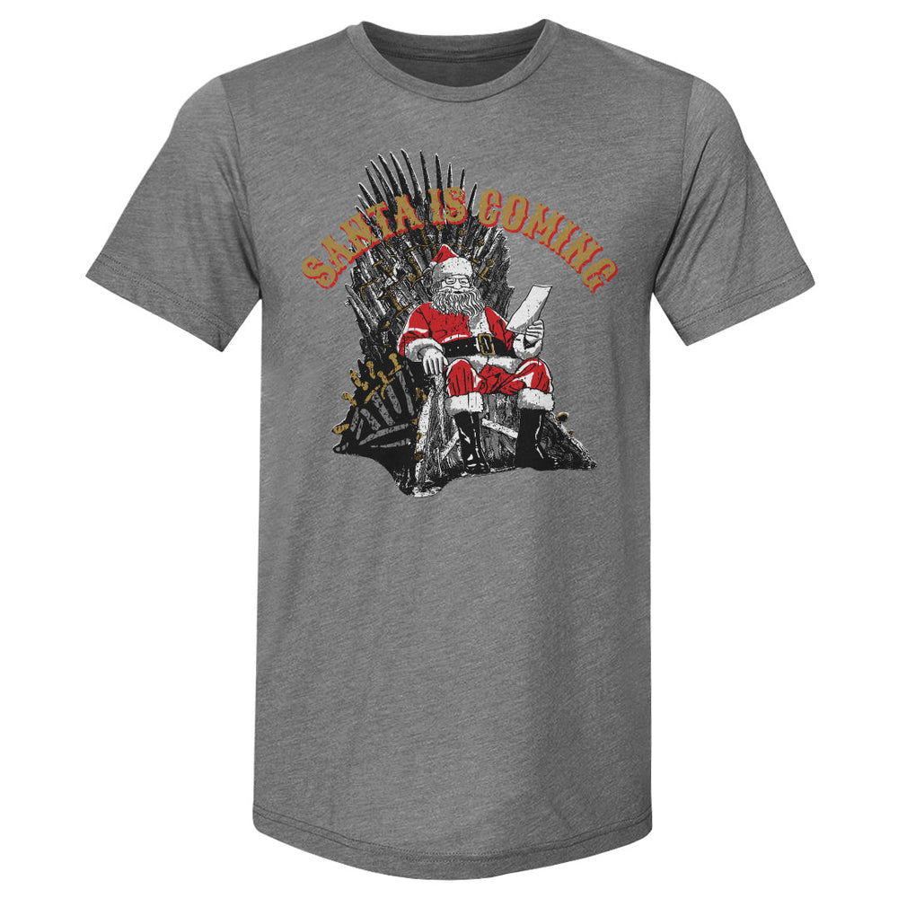 Christmas Santa Is Coming WHT (ONLINE ORDER ONLY)