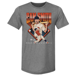 Cam Smith Houston Baseball Diamond WHT (ONLINE ORDER ONLY)