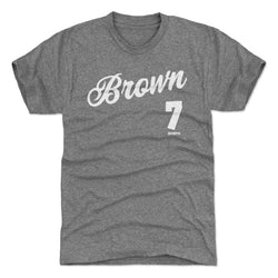 Jaylen Brown Boston Script WHT (ONLINE ORDER ONLY)