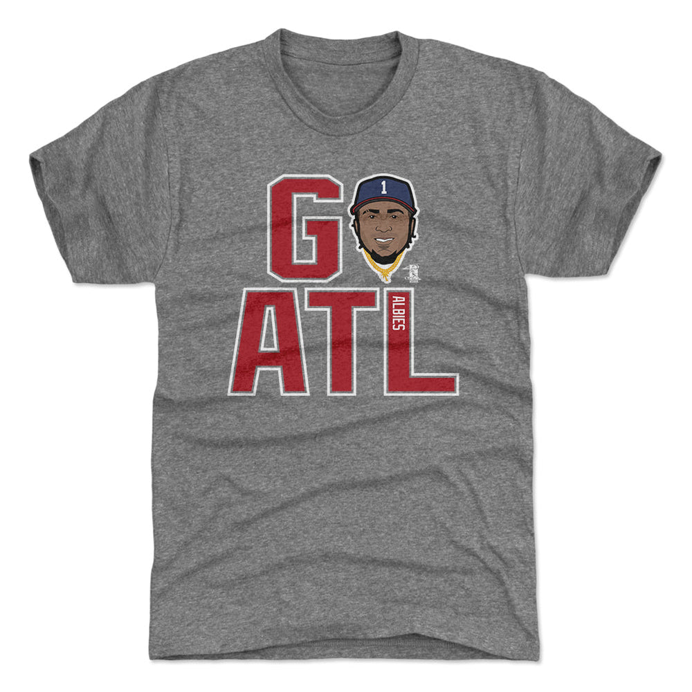 Ozzie Albies GO ATL R WHT (ONLINE ORDER ONLY)