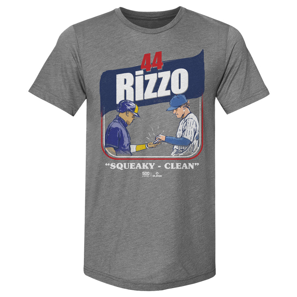 Anthony Rizzo Chicago C Squeaky-Clean WHT (ONLINE ORDER ONLY)