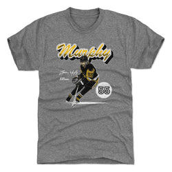 Larry Murphy Pittsburgh Retro Script WHT