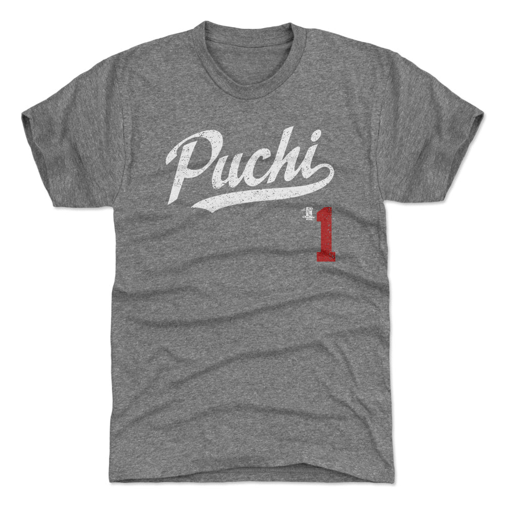 Ozzie Albies Puchi Players Weekend Script R WHT (ONLINE ORDER ONLY)