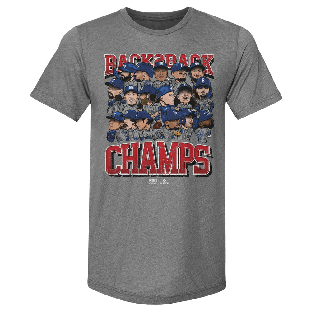 Los Angeles D Baseball Back 2 Back Champs 2025 WHT (ONLINE ORDER ONLY)