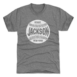 Reggie Jackson New York Baseball WHT (ONLINE ORDER ONLY)