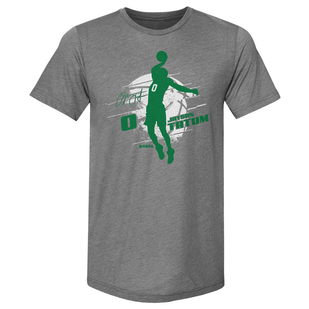 Jayson Tatum Boston Silhouette WHT (ONLINE ORDER ONLY)