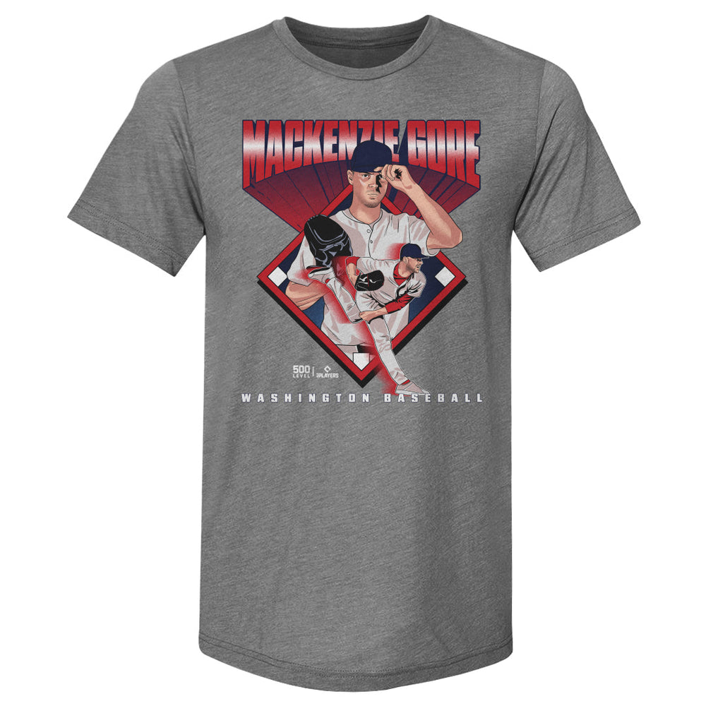 MacKenzie Gore Washington Baseball Diamond WHT (ONLINE ORDER ONLY)