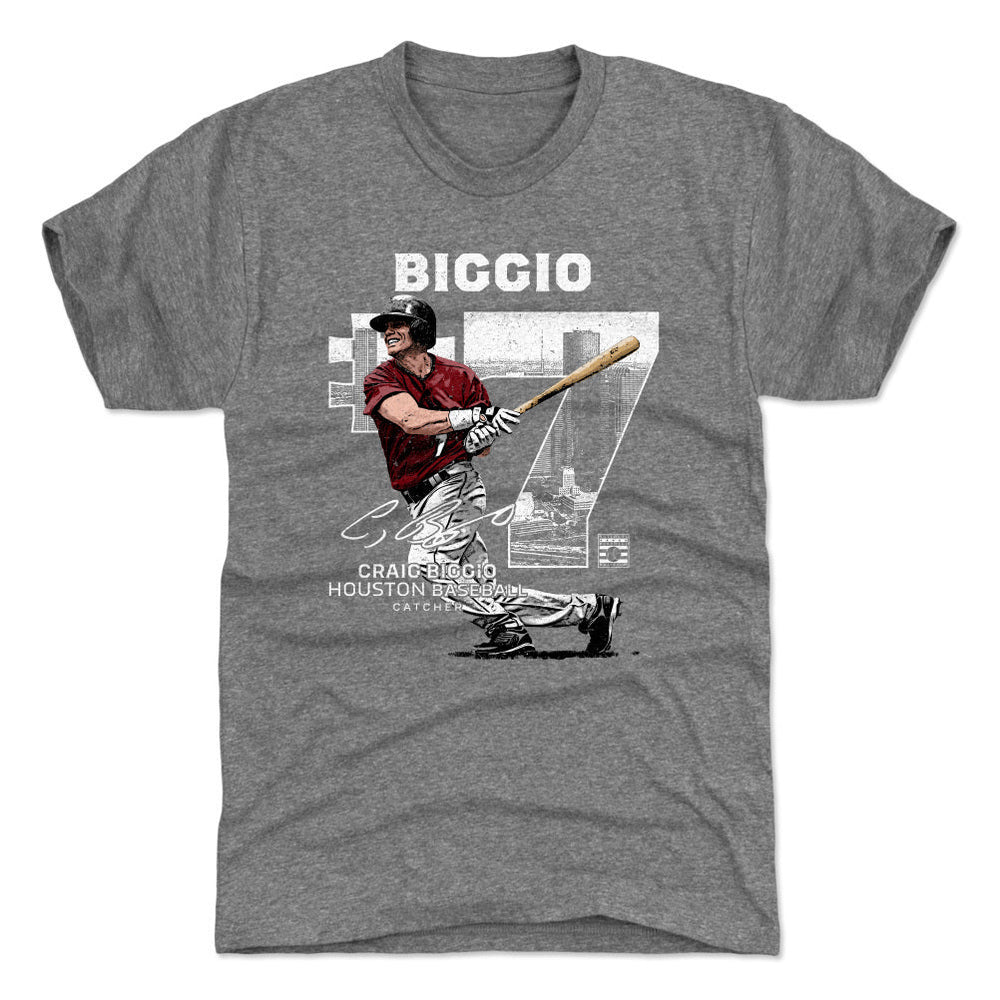 Craig Biggio Throwback Number WHT (ONLINE ORDER ONLY)