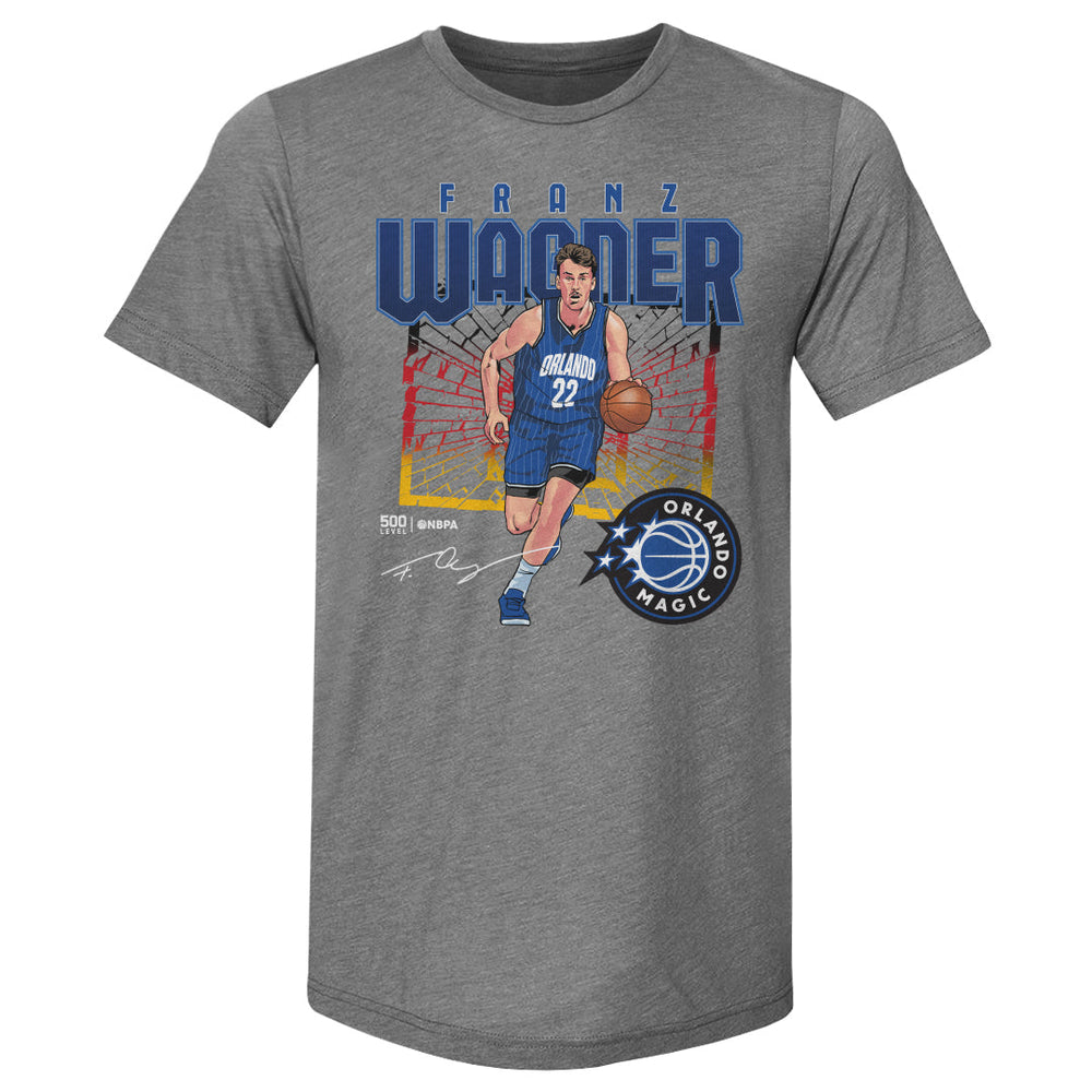 Franz Wagner Orlando Magic Shattered Flag WHT (ONLINE ORDER ONLY)