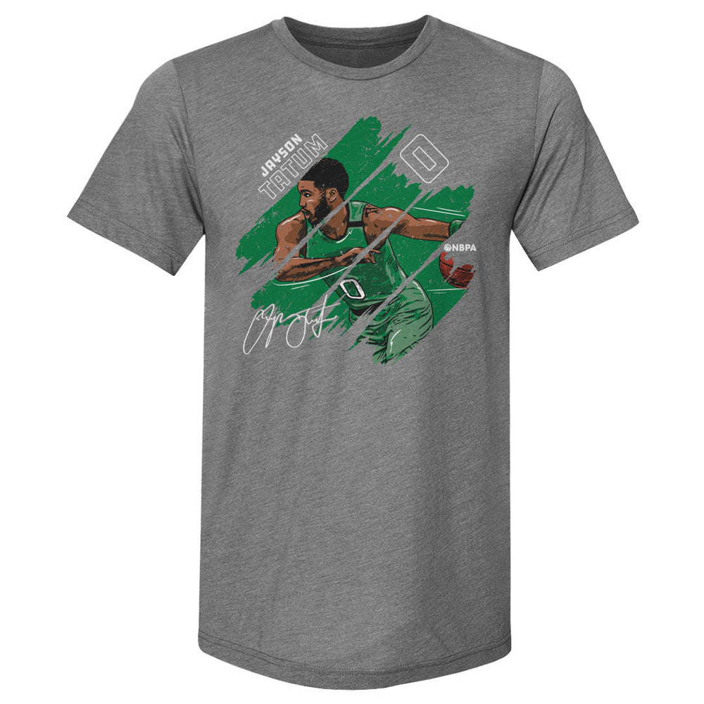 Jayson Tatum Boston Stripes WHT (ONLINE ORDER ONLY)