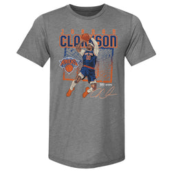 Jordan Clarkson New York Knicks Shattered WHT (ONLINE ORDER ONLY)