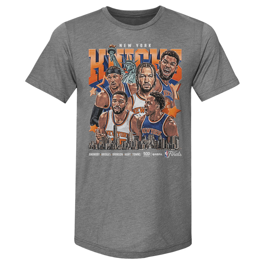 New York Knicks NBA Finals 2026 Collage WHT