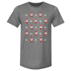 Christmas 8-bit Santas WHT (ONLINE ORDER ONLY)