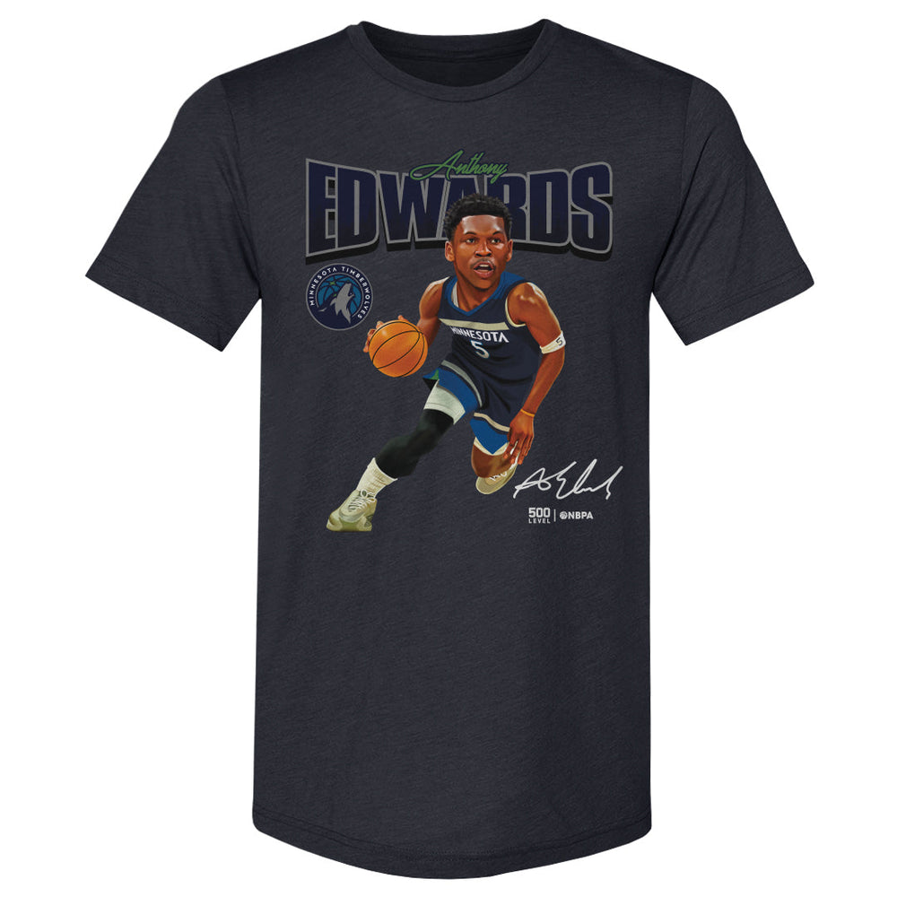 Anthony Edwards Minnesota Timberwolves Caricature WHT (ONLINE ORDER ONLY)