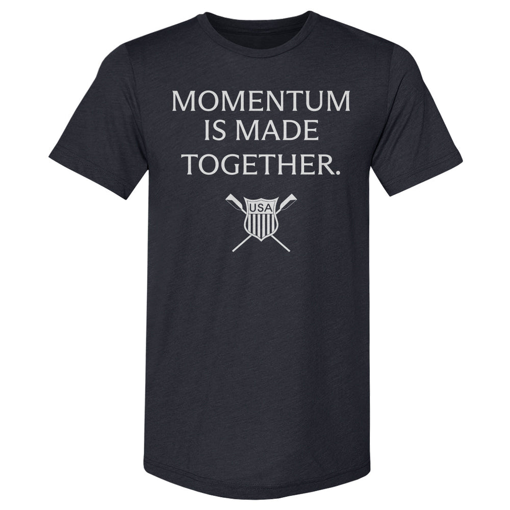 USRowing Momentum Is Made Together WHT (ONLINE ORDER ONLY)