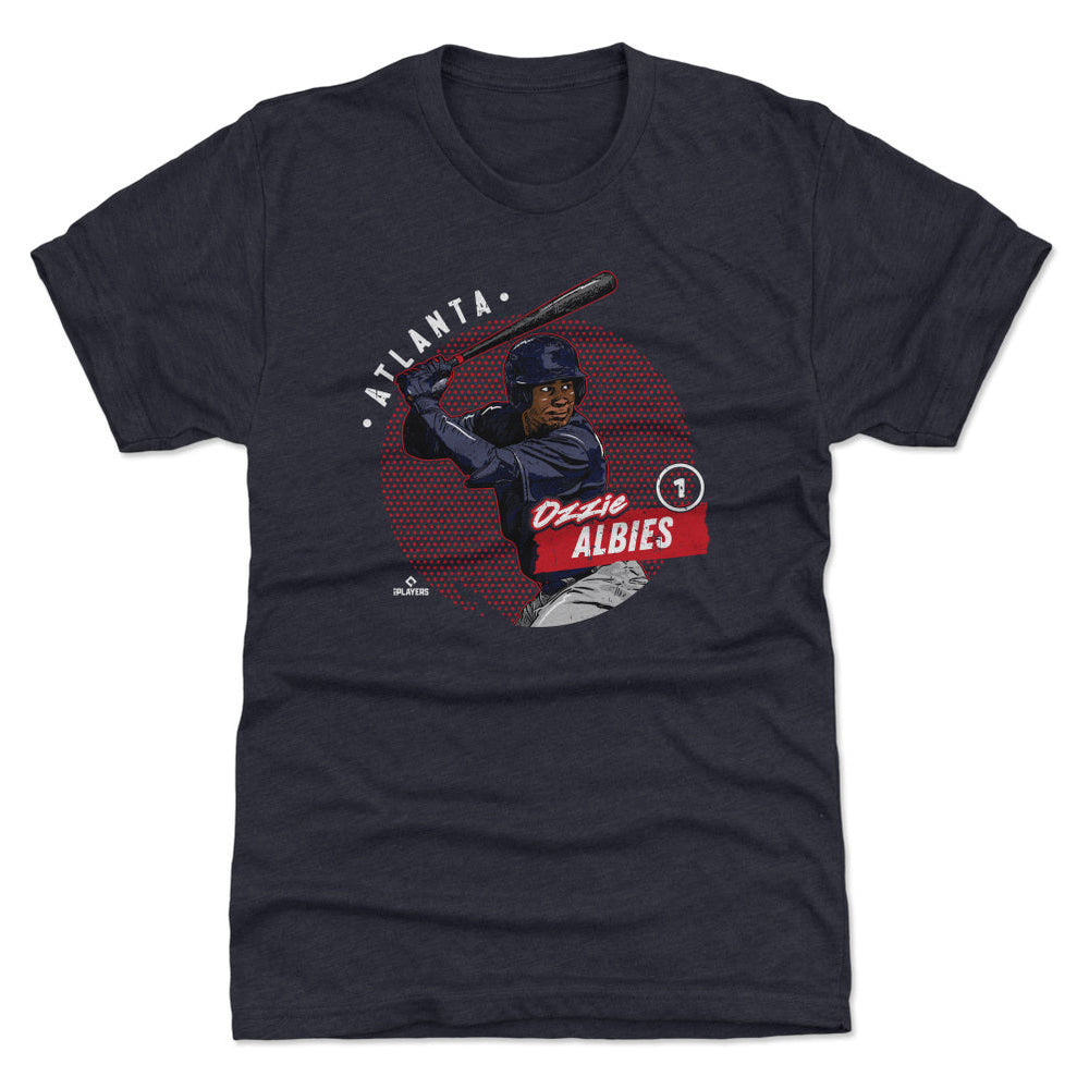 Ozzie Albies Atlanta Dots WHT (ONLINE ORDER ONLY)