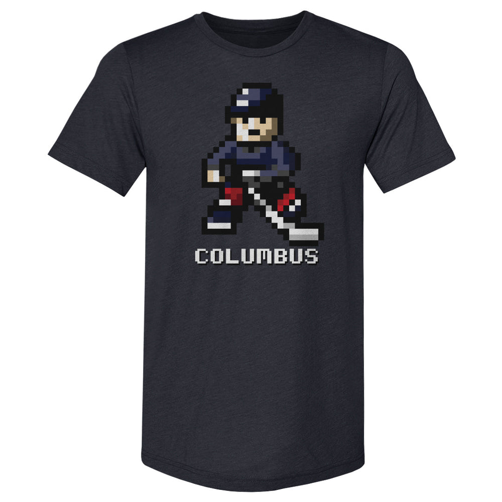 Columbus Hockey 8-bit WHT (ONLINE ORDER ONLY)