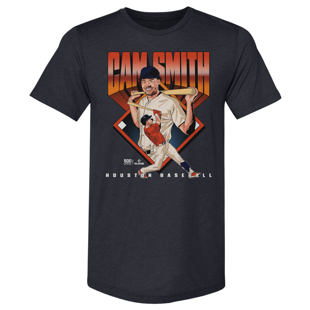 Cam Smith Houston Baseball Diamond WHT (ONLINE ORDER ONLY)