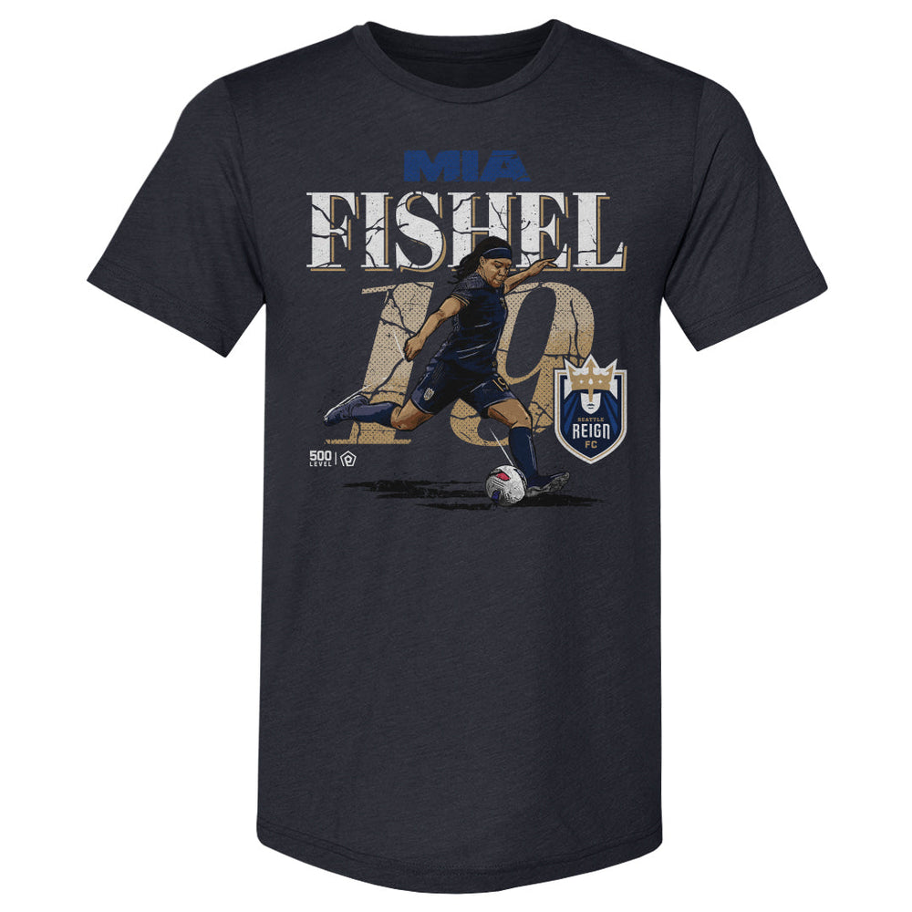 Mia Fishel Seattle Reign Cracked Number WHT (ONLINE ORDER ONLY)