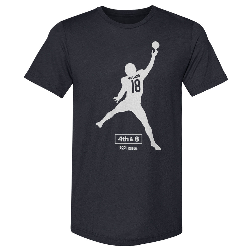 Caleb Williams Chicago Silhouette WHT (ONLINE ORDER ONLY)