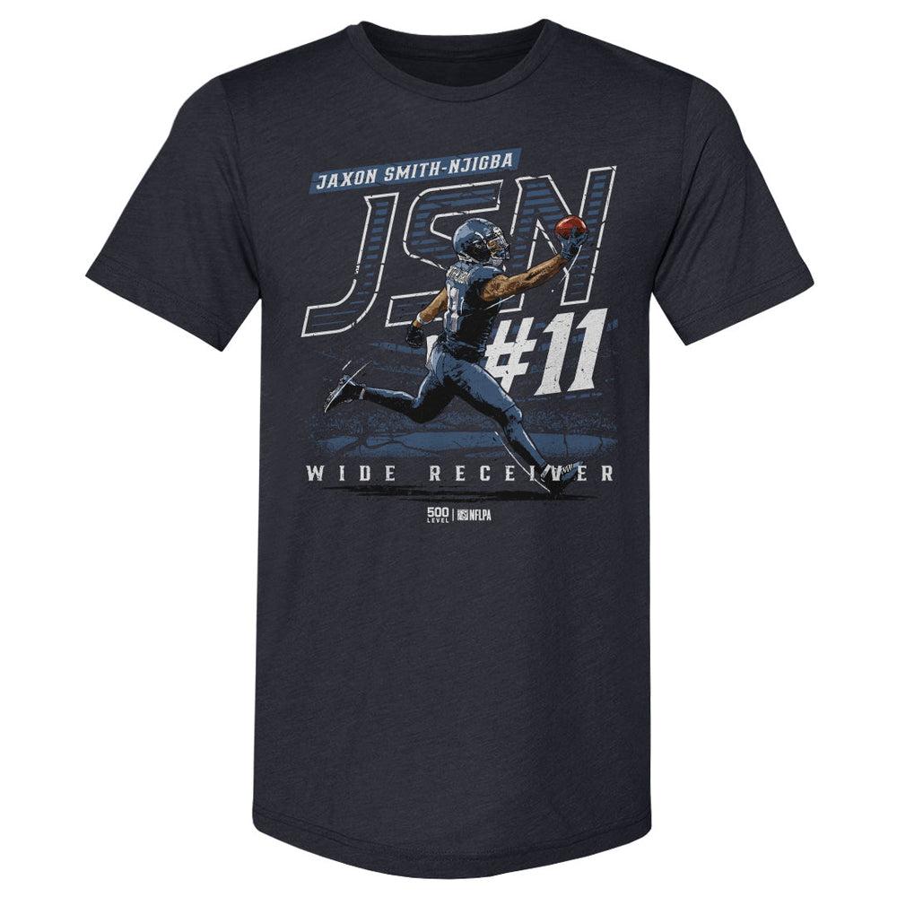 Jaxon Smith-Njigba Seattle JSN Initials WHT (ONLINE ORDER ONLY)